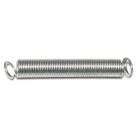 Midwest Fastener 1/2" x 3-5/8" x .065" WG Steel Extension Springs 1 12PK 18550